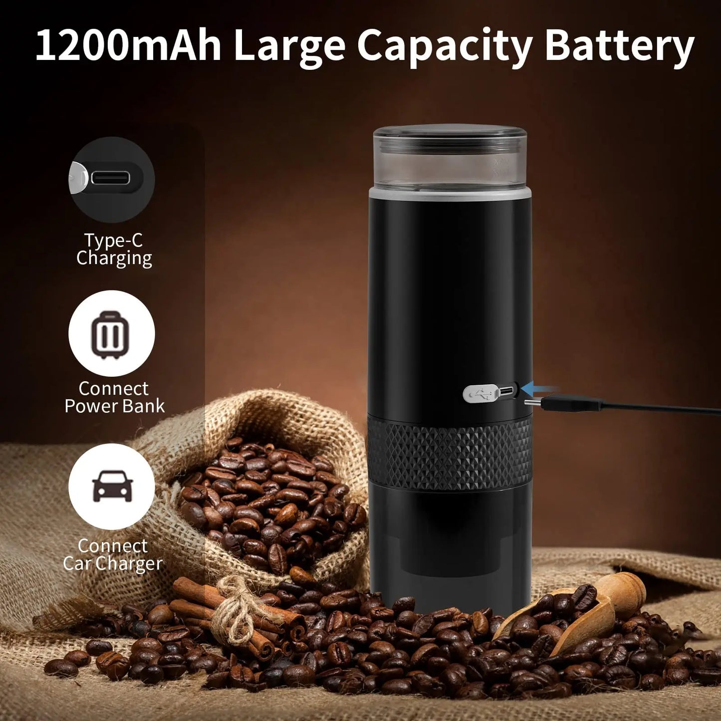 USB Capsule Coffee Brewer