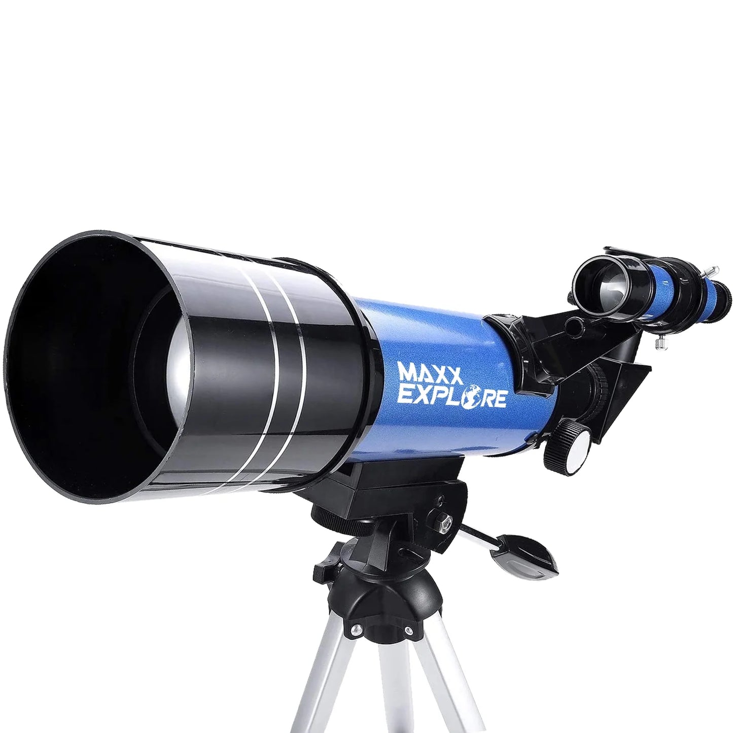 Maxx Explore 70/400Mm Telescope for Kids with Tripod, Smartphone Mount and 4 Magnification Eyepieces